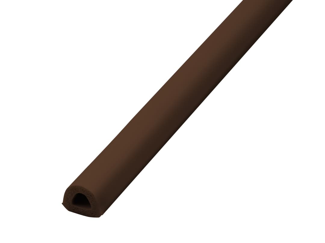 Faithfull EPDM Draught Excluder Brown 6M 9 x 7.5mm FAIDED9756B