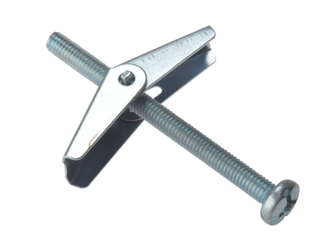 ForgeFix Plasterboard Spring Toggle M6 x 75mm Bag 10 10TOG675