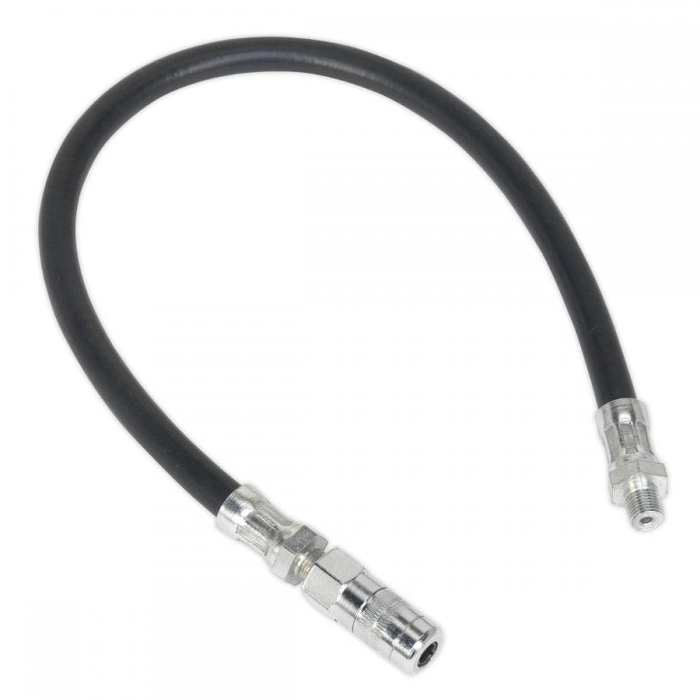 Sealey GGHE450 Rubber Delivery Hose With 4-Jaw Connector Flexible 450Mm 1/8inBsp Gas