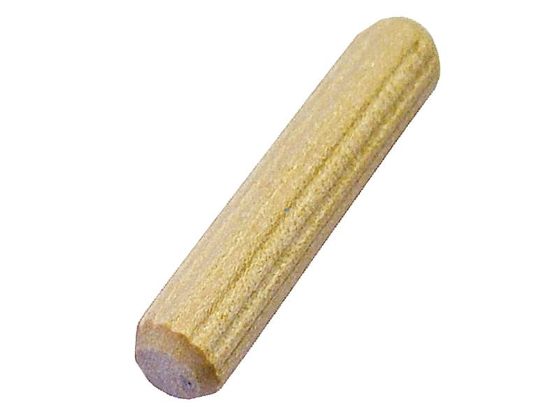 Faithfull Wood Dowels Fluted 30 X 6Mm (Pack 72)