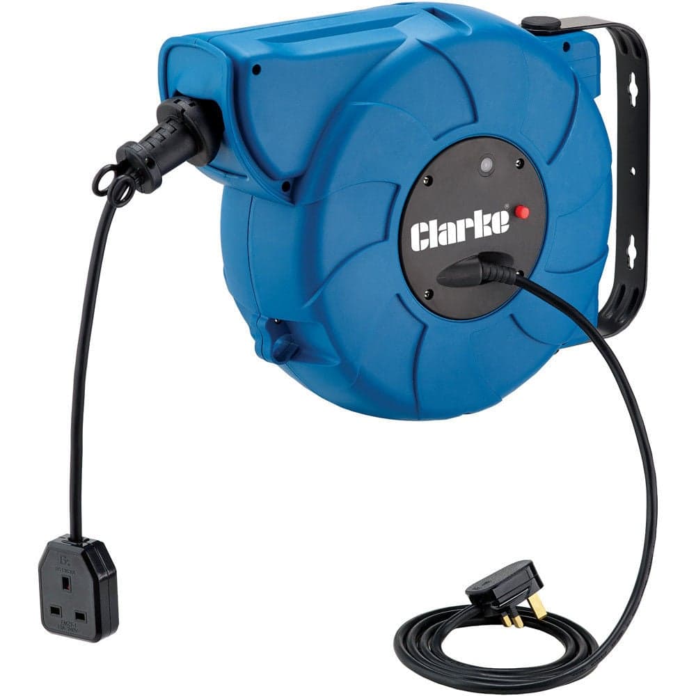 Clarke 6155300 Ccr15T 15M Retractable Cable Reel (230V)