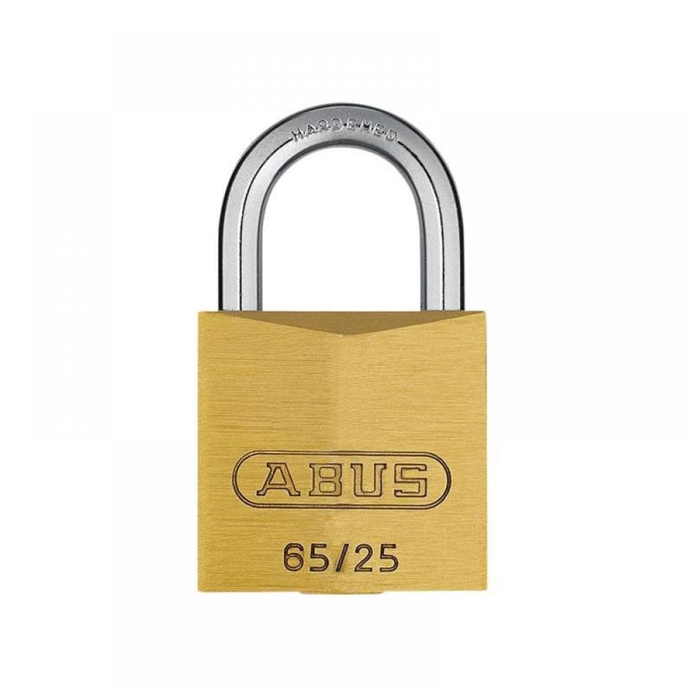 Abus Mechanical 03891 65/25Mm Brass Padlock Keyed Alike 253