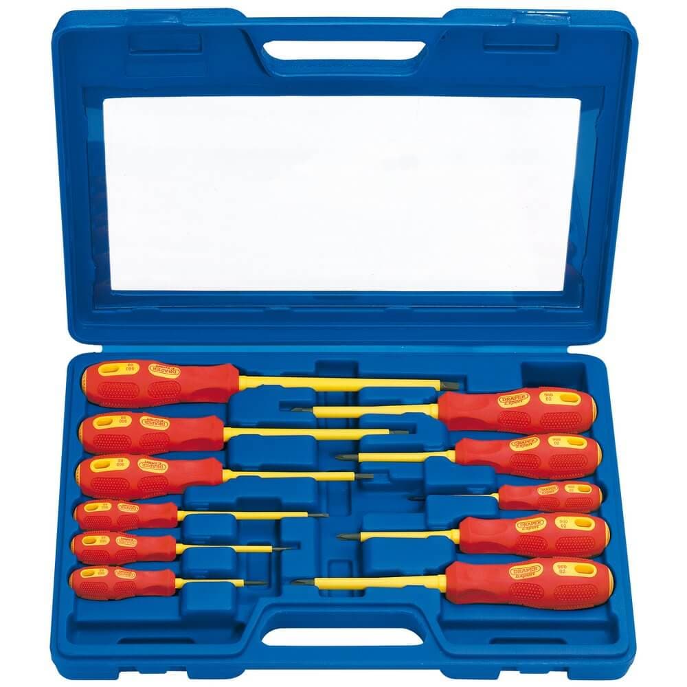 Draper Expert 69234 Vde Approved Fully Insulated Screwdriver Set (11 Piece) per set