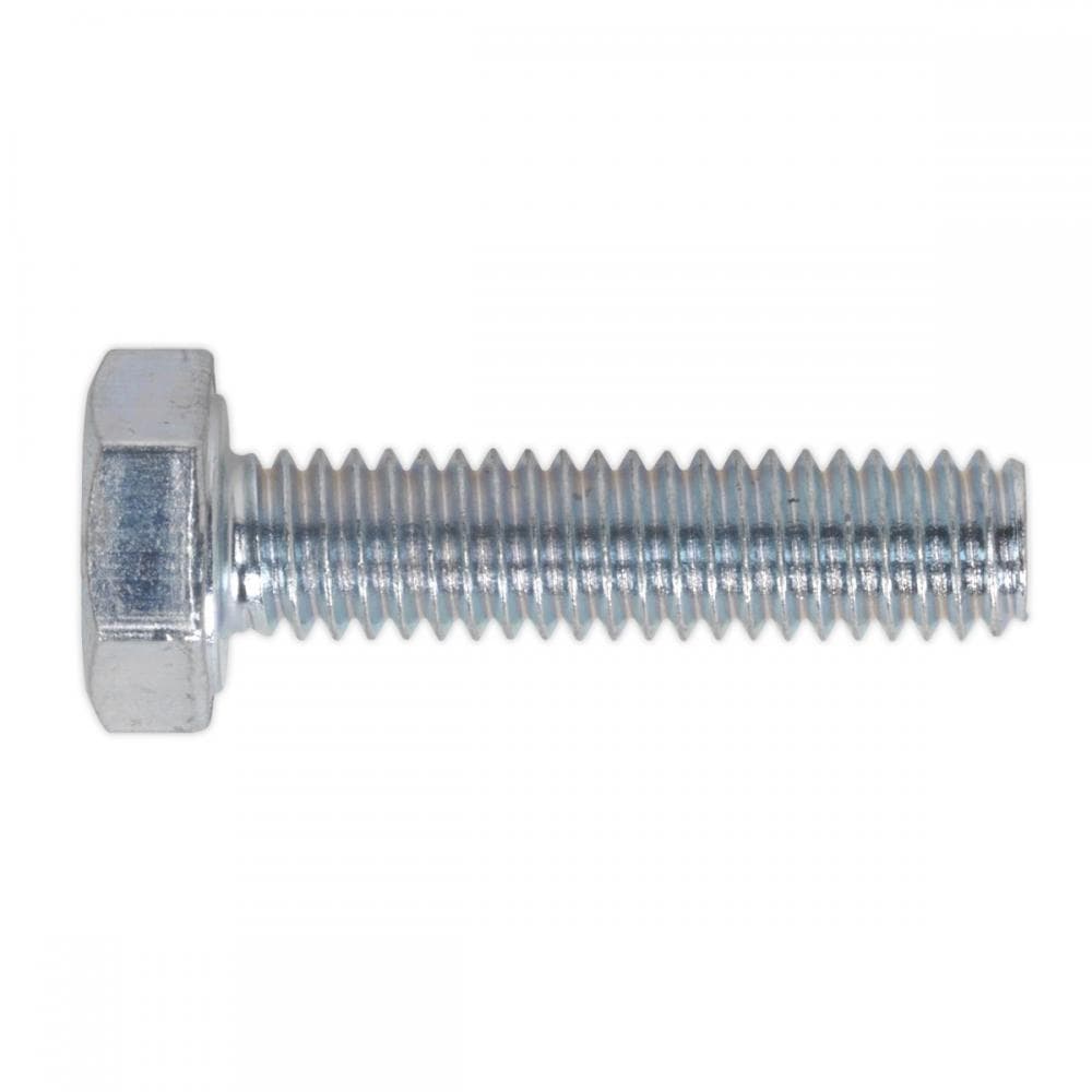 Sealey SS410 Ht Setscrew M4 X 10Mm 8.8 Zinc Pack Of 50