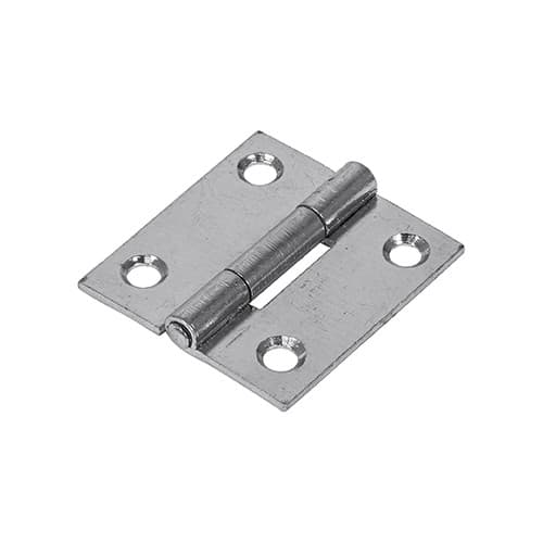 Timco Plain Butt Hinge - Fixed Pin (1838) - Zinc TIMpac 1 434225P
