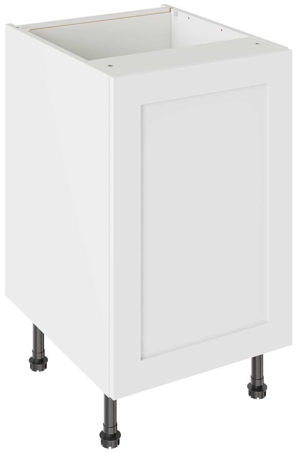 Kitchen Kit Flatpack Base Unit Shaker Ultra Matt White 500mm - FKKH0503