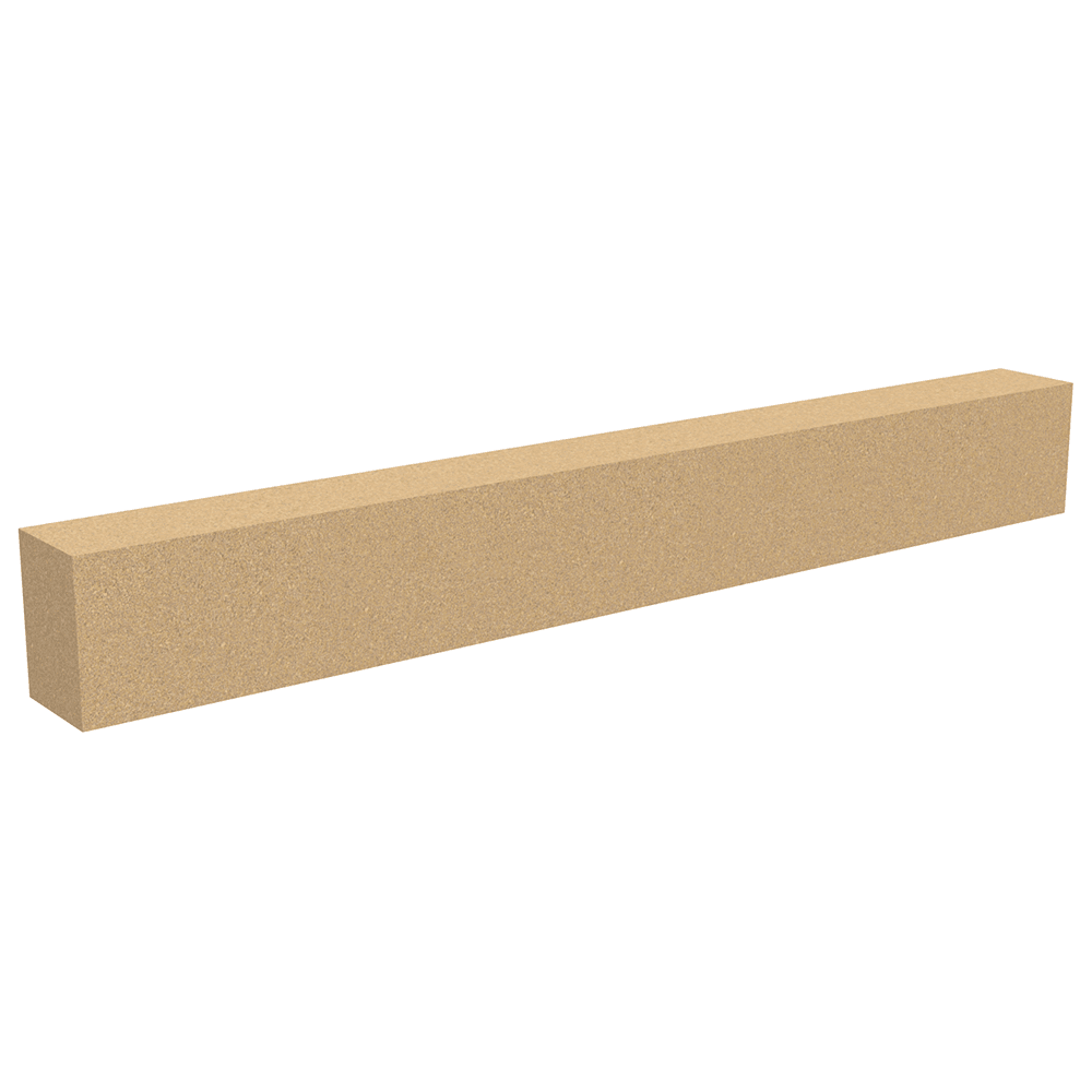 Forticrete Brown Head Decorative DH1 Bath, Size: 1228x100x140mm