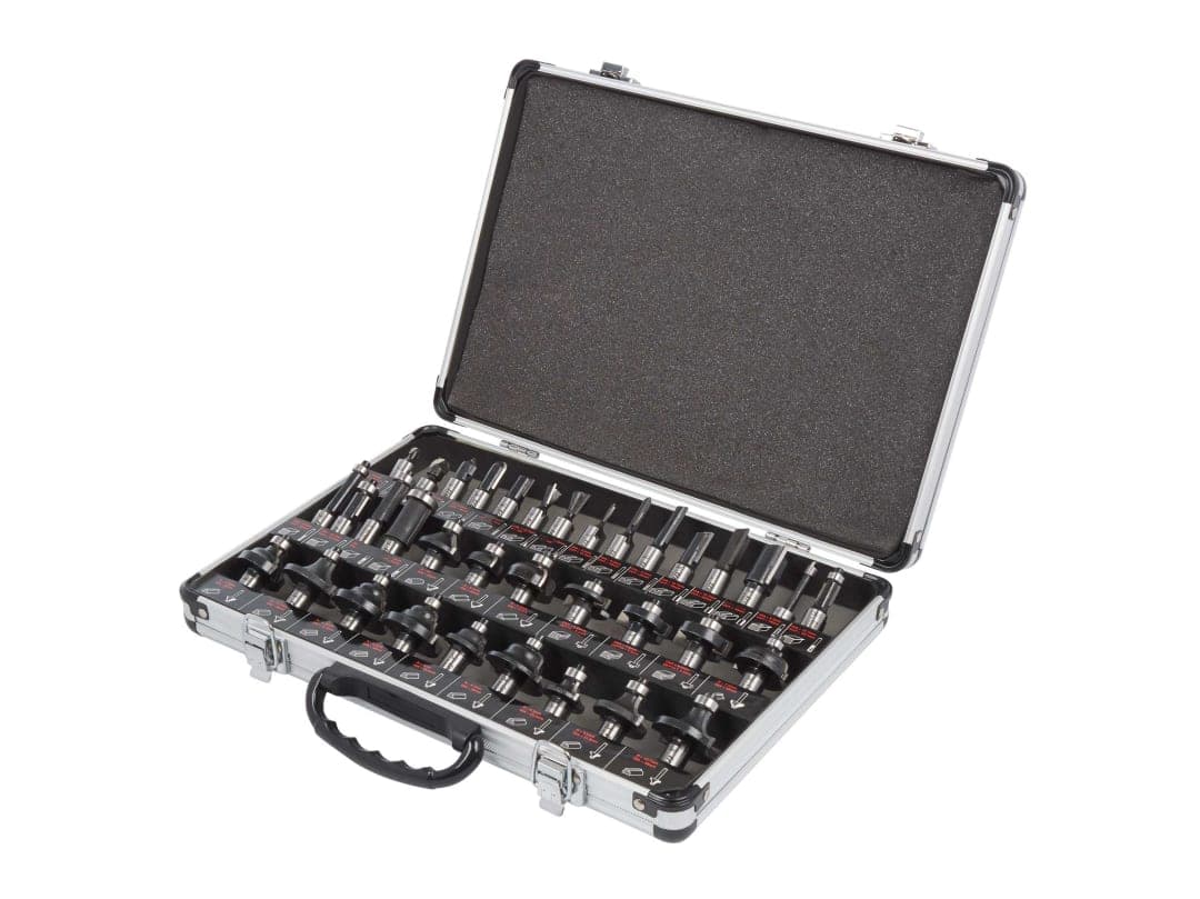 Trend SET/SS35X1/2TC TCT Router Cutter Set, 35 Piece SET/SS35X1/2TC