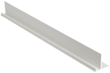 FloPlast Shiplap Cladding Starter Trim - 5mtr White