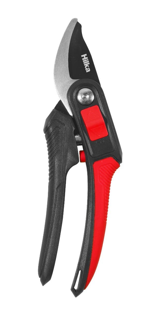 Hilka Professional Bypass Secateurs - Soft Grip Handle / PTFE Blade Rust Resistant