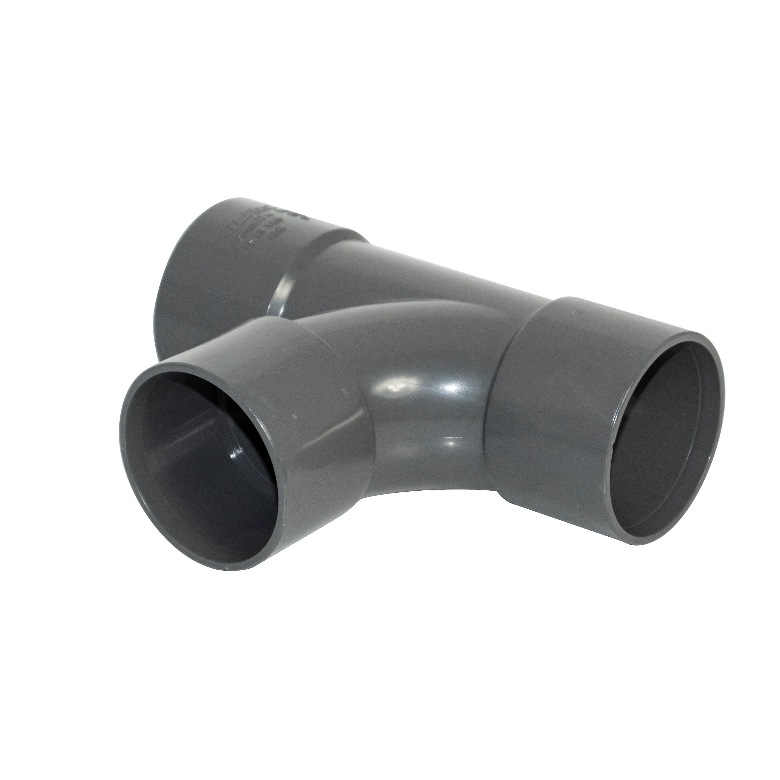 Floplast 40Mm Grey Abs Tee WS23G