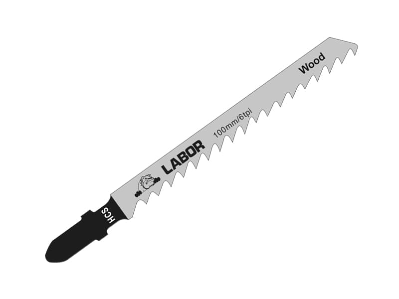 Labor Hcs Jig Saw Blades - Wood | 100Mm | Per 5 LABZBJ01300