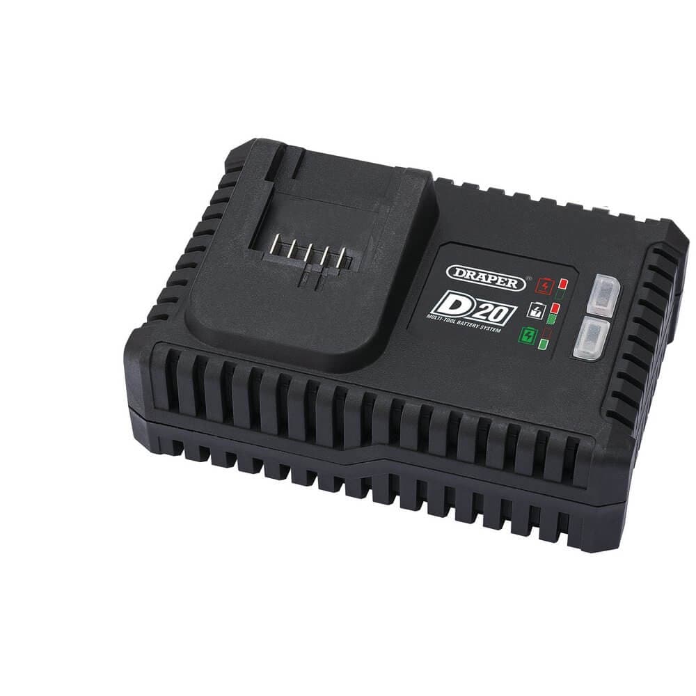 Draper 55913 D20 20V Fast Battery Charger 4A each