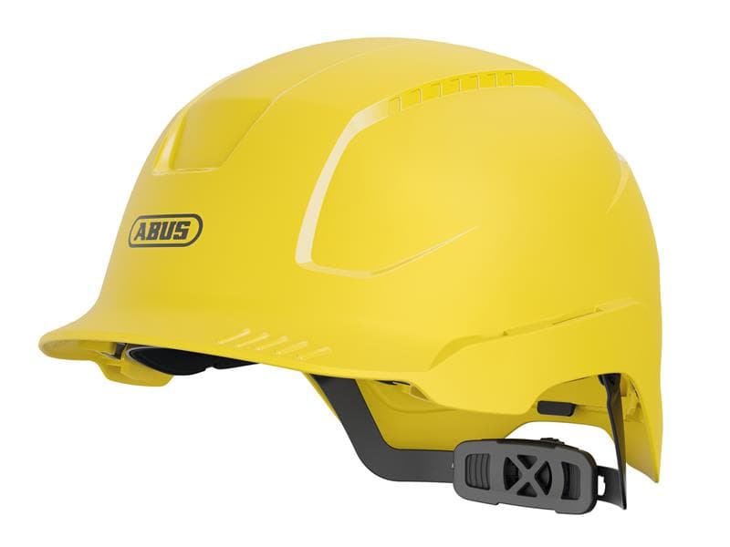 Abus Mechanical 38483 Scator-E Non-Vented Safety Helmet Yellow