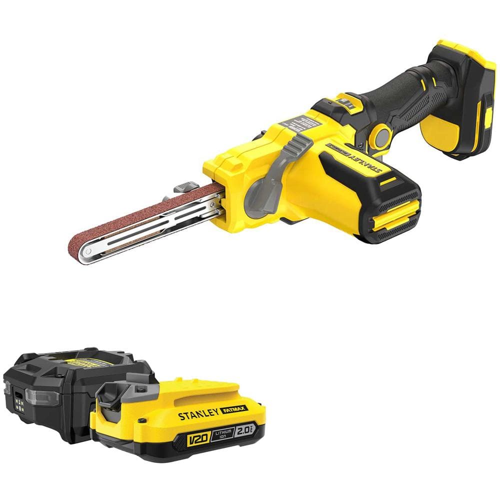 Stanley Fatmax V20 SFMCE210 18v Cordless Power File Belt Sander