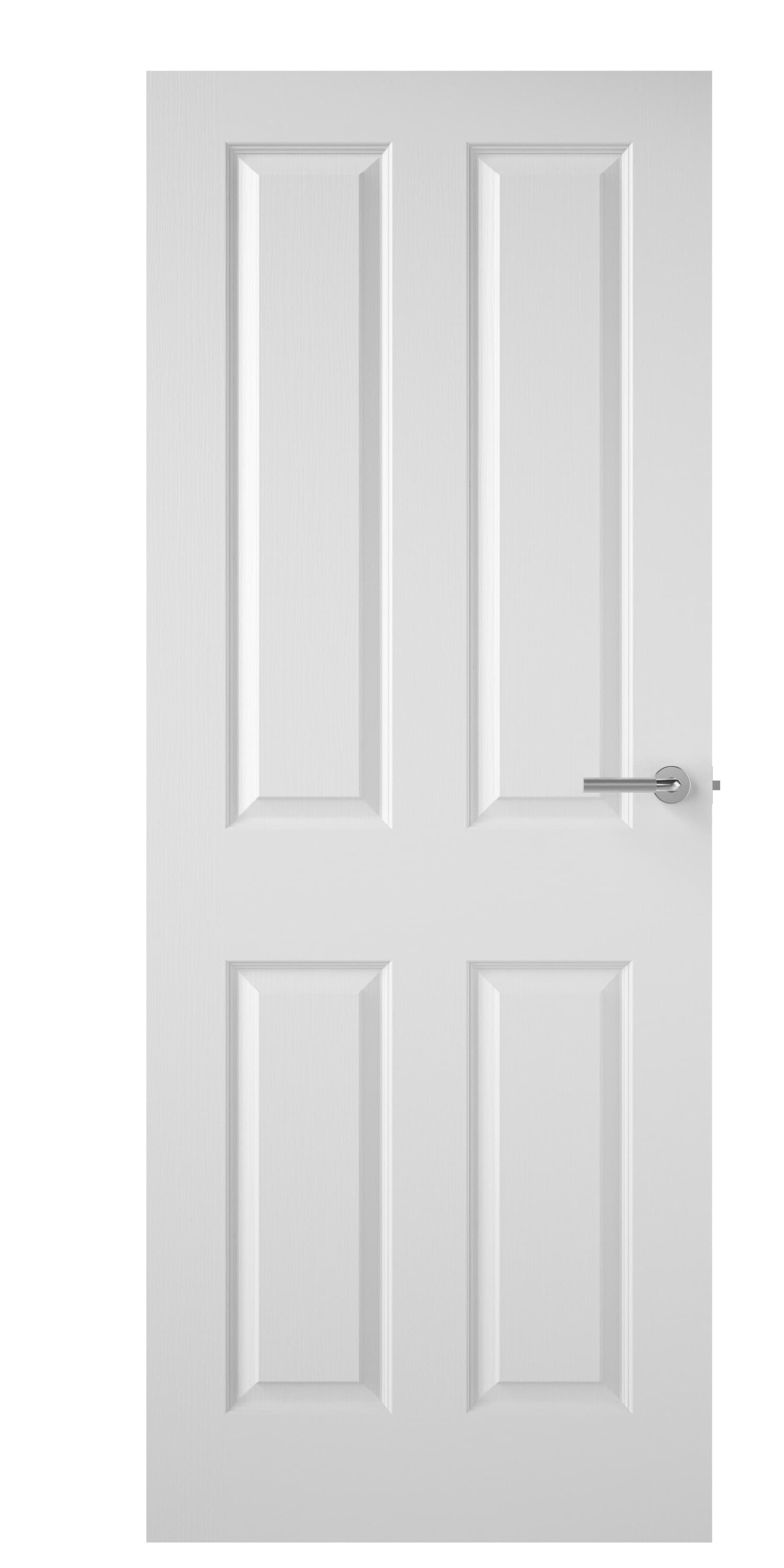 Premdor Moulded 4 Panel Grained Door 1981 x 533 x 35mm
