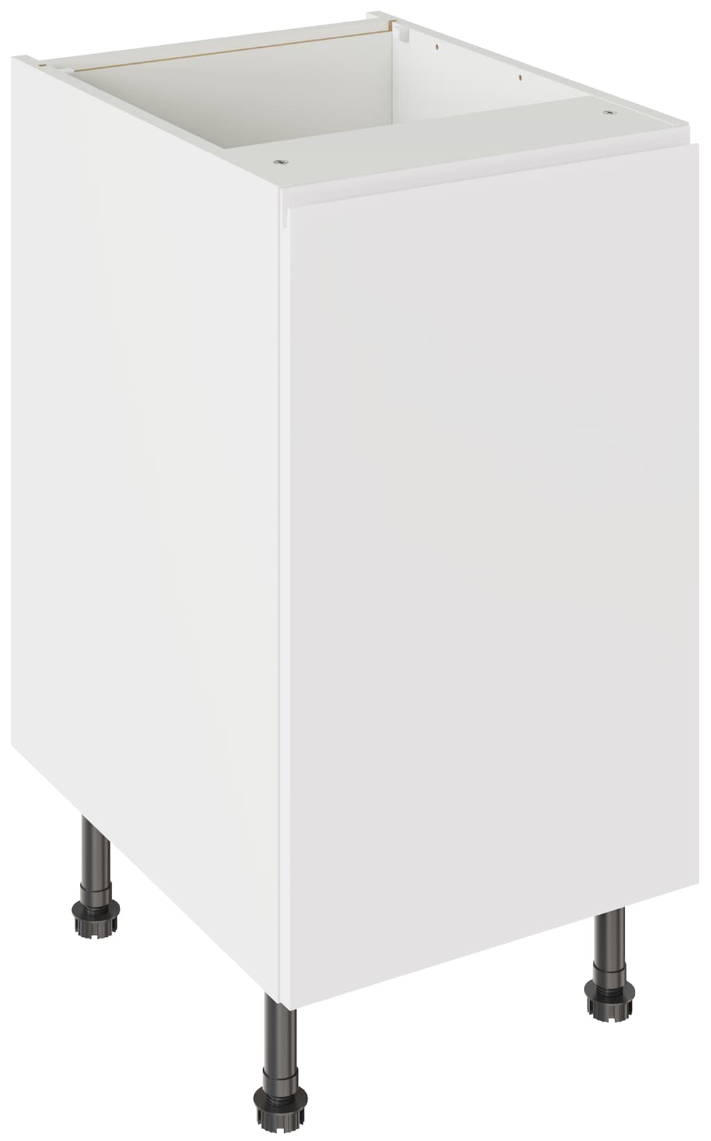 Flatpack Base Unit J-pull Super Gloss White 450mm - FKKJ0039