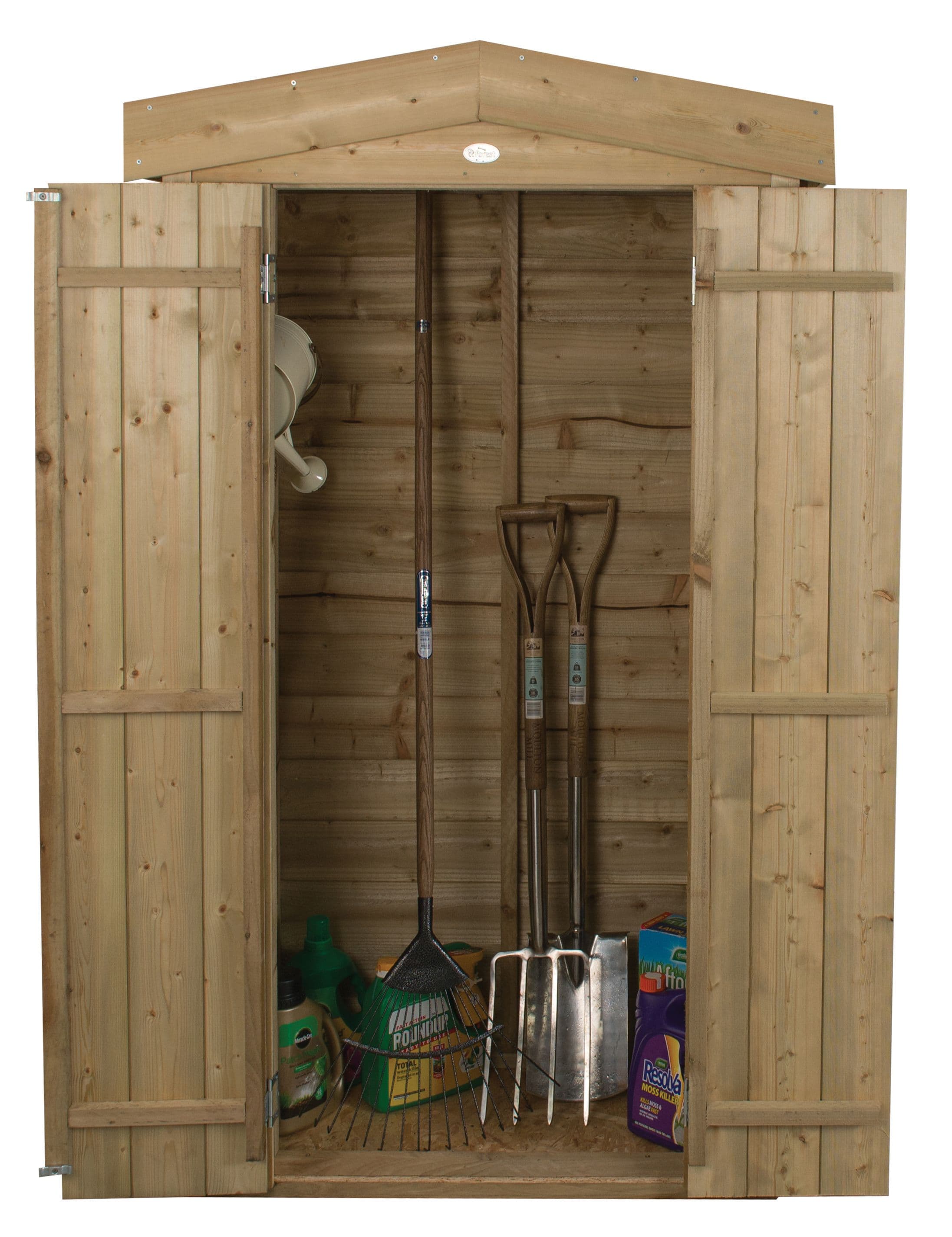 Forest Garden Pressure Treated Apex Tall Garden Storage