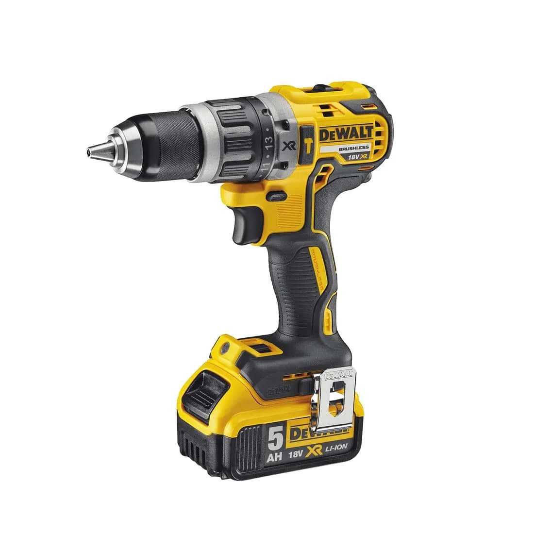 Dewalt 18V Xr Brushless Combi Drill 1X5Ah Dcd796P1-Gb