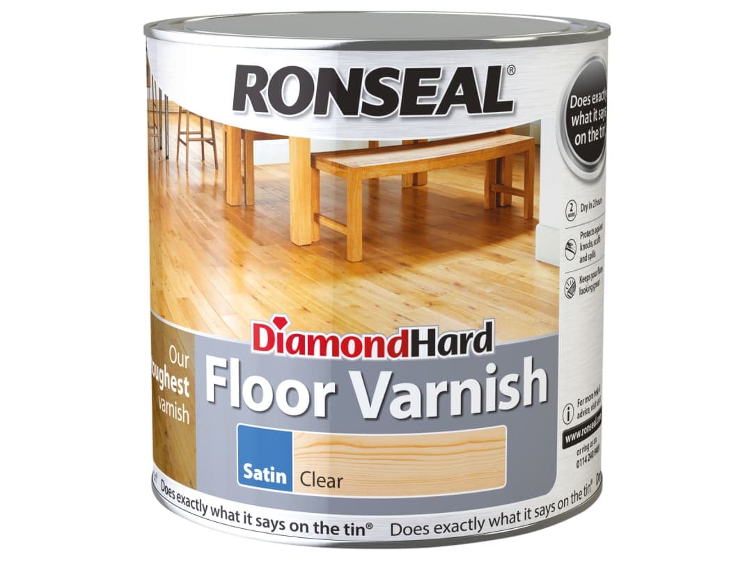 Ronseal Diamond Hard Floor Varnish Gloss 2.5L 32582
