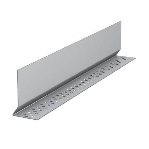 Fibre Cement Cladding Aluminium Bottom Vent Strip - 25mm x 3mtr