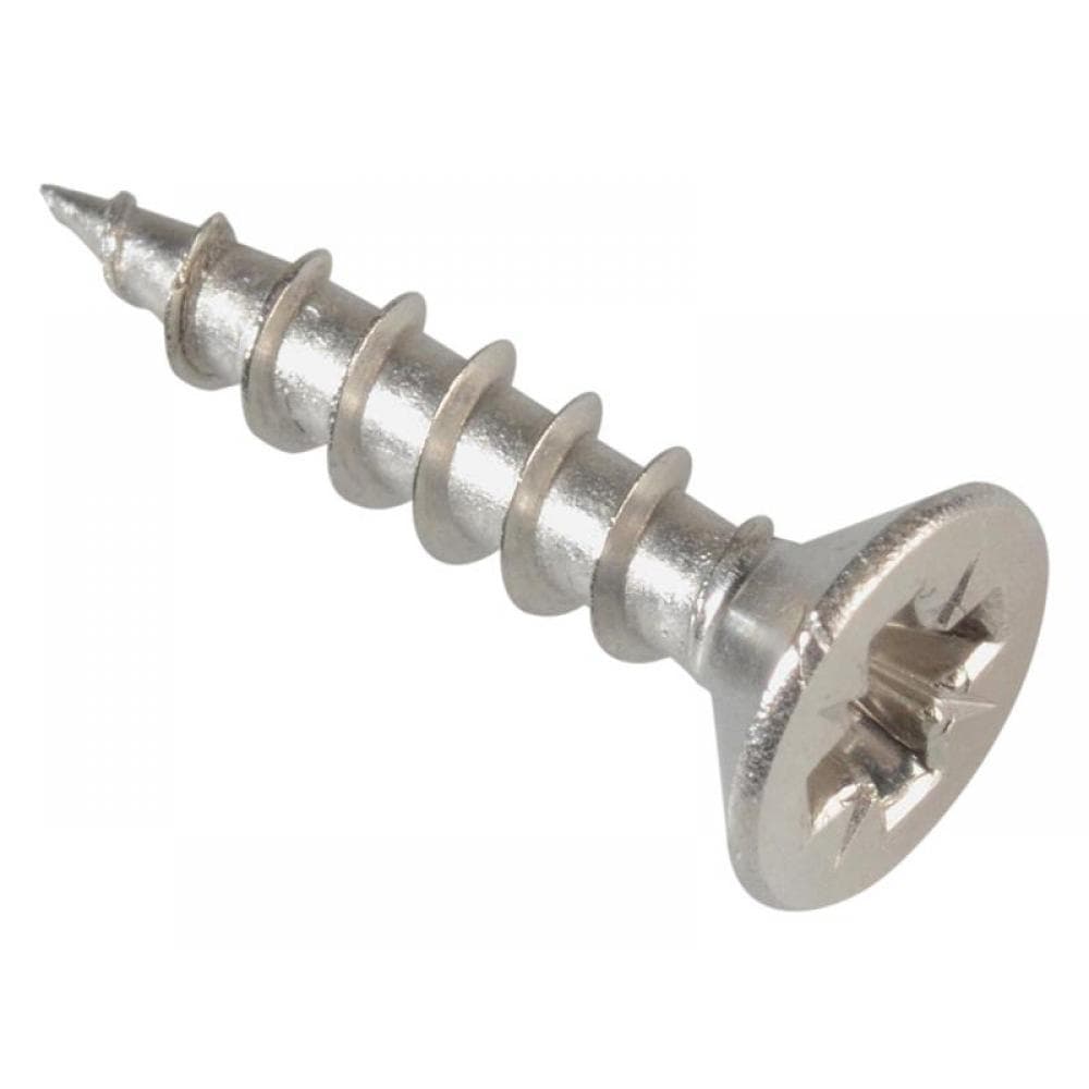 Forgefix POZI3516SS Multi-Purpose Pozi Compatible Screw Csk St S/Steel 3.5 X 16Mm Box 200