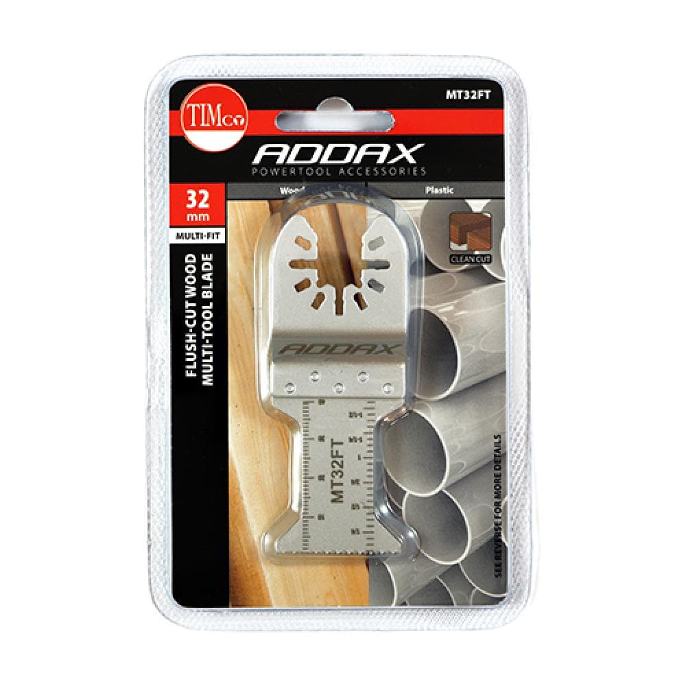 Timco MT32FT Multi-Tool Blade - Straight Fine - For Wood 32Mm Blister Pack 1