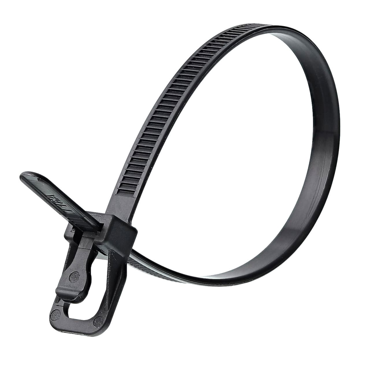 Retyz Evt-S12Bk-Ta Everytie Reusable Cable Ties In Black 300Mm/12In (Pack Of 100)