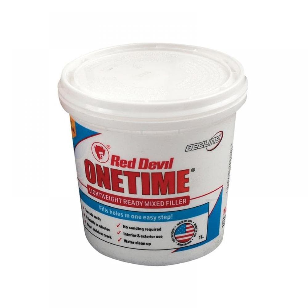 Stanley® HBFOLN10 Red Devil Onetime® Filler 1 Litre
