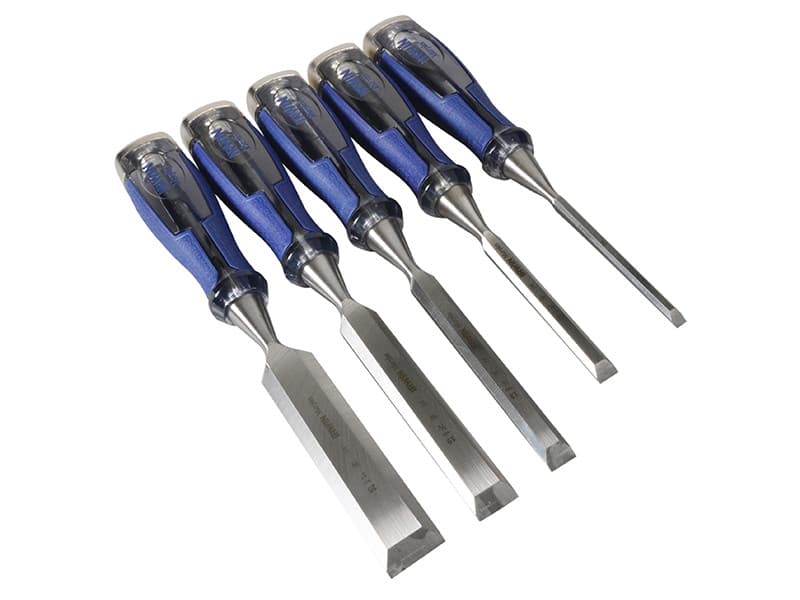 Irwin® Marples® 10503421 M750 Splitproof Pro Bevel Edge Chisel Set 5 Piece