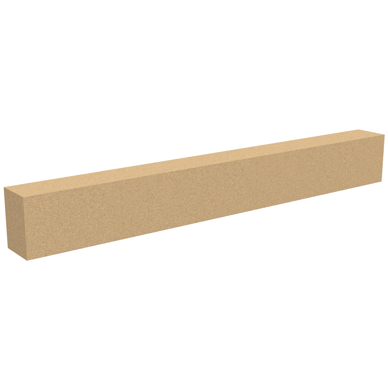 Forticrete Brown Head Decorative DH1 Bath, Size: 1120x100x140mm