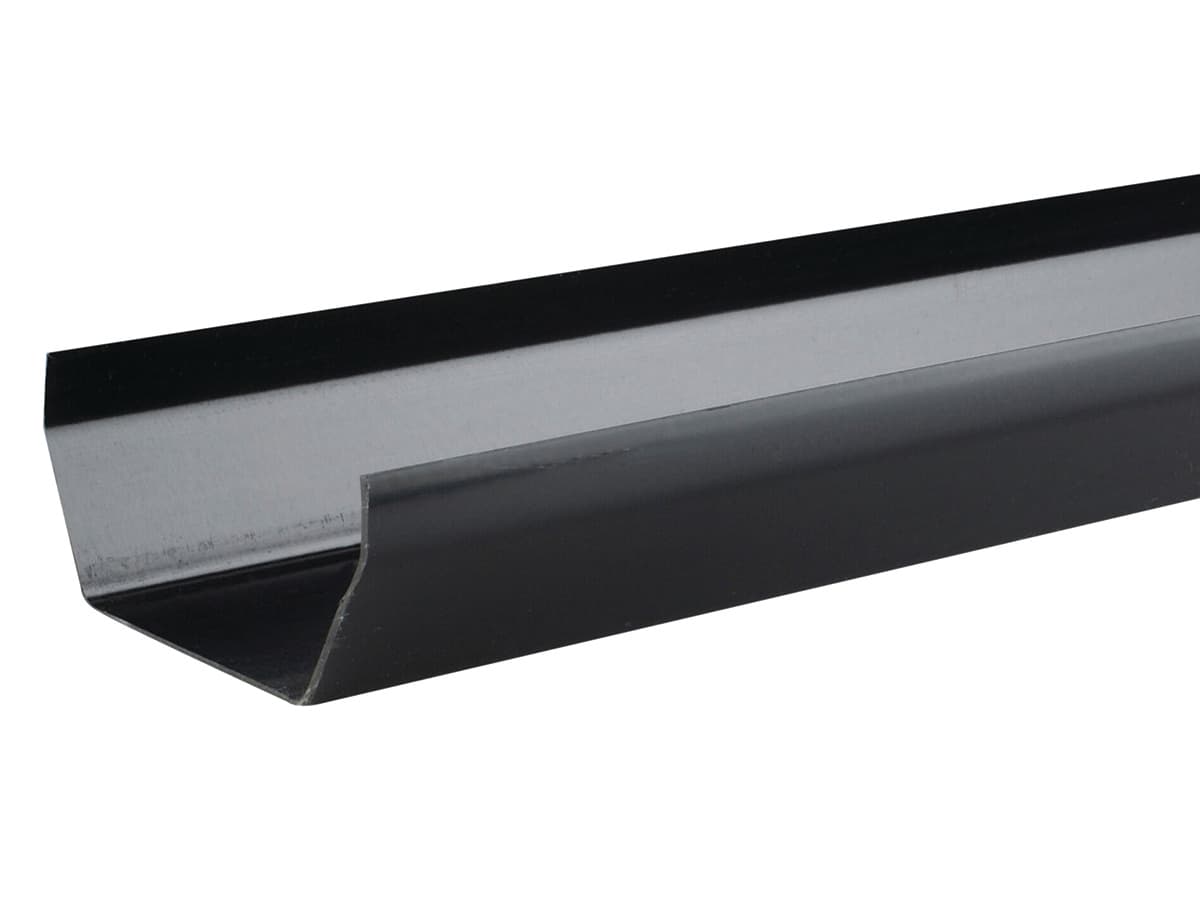 Osma Wavin Osma SquareLine gutter 100mm black 4m 4T874B