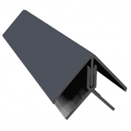 Weatherboard Cladding Two Part External Corner - Slate Grey