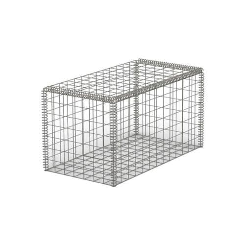 3mm Welded Wire Mesh Gabion Baskets - 1000mm x 500mm x 500mm Galvanised