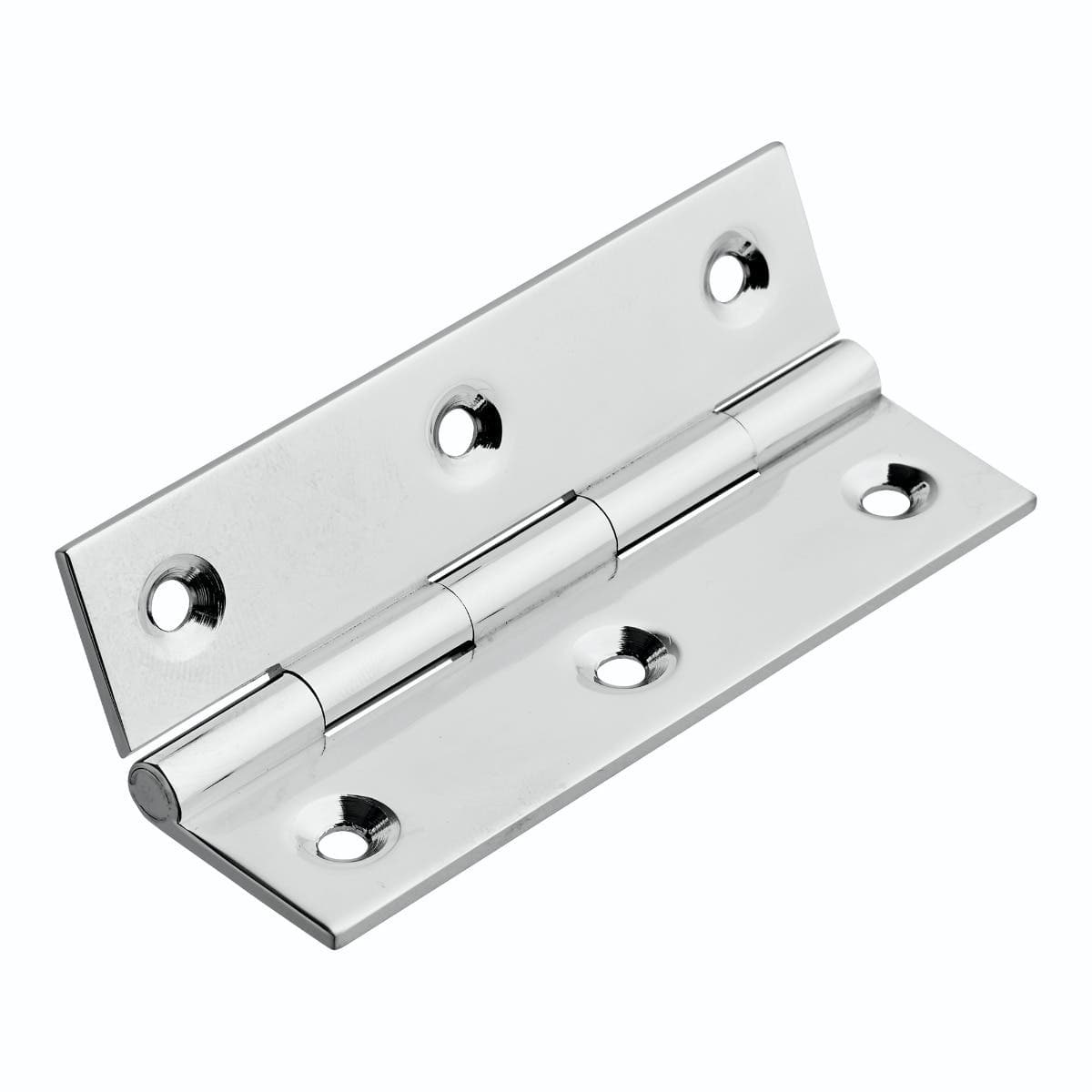 Solid Drawn Butt Hinge - 51x29mm - Polished Chrome - Pair - Hardware Solutions