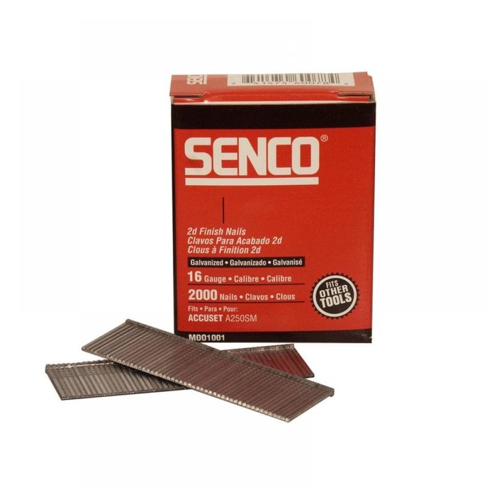Senco RX19EAA Straight Brad Nails Galvanised 16G X 45Mm (Pack 2000)