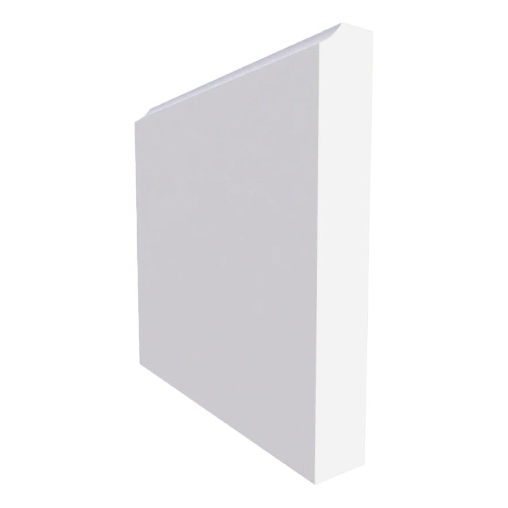 Scotia MDF Skirting Board White Primed 4200mm x 145mm x 18mm