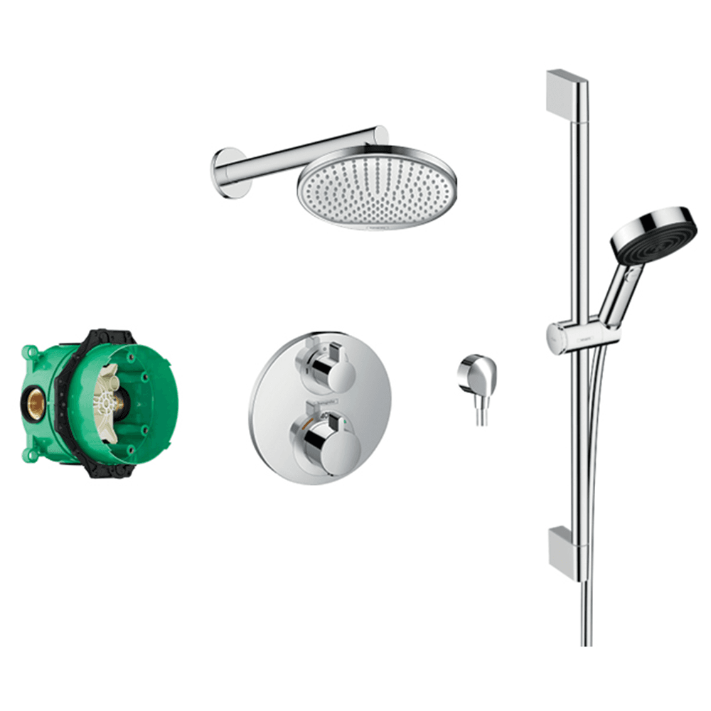 Hansgrohe Bundle Crometta S240 & Pulsify shower set - Chrome - 88102324