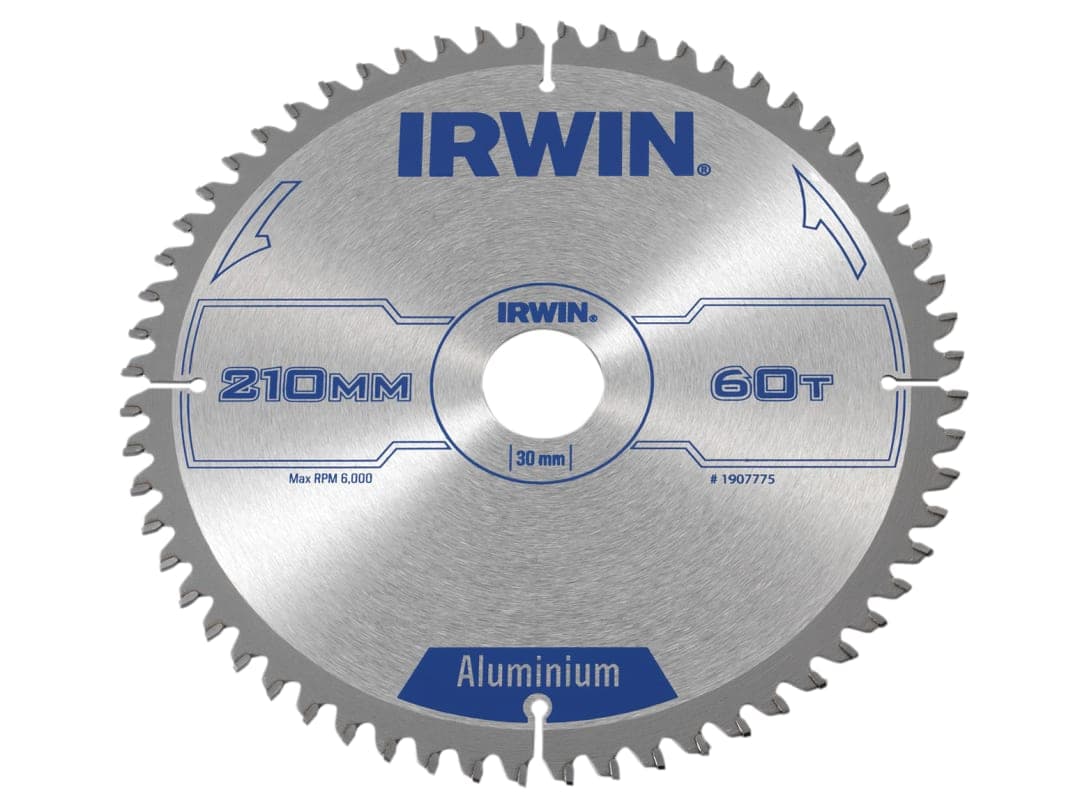 Irwin IRWIN® Professional Aluminium Circular Saw Blade 210 x 30mm x 60T TCG 1907775