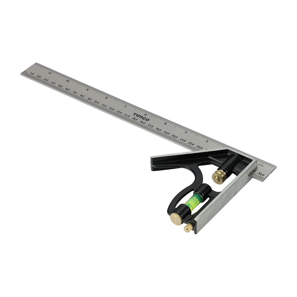 Timco 863963 Combination Square 300Mm Backing Card 1