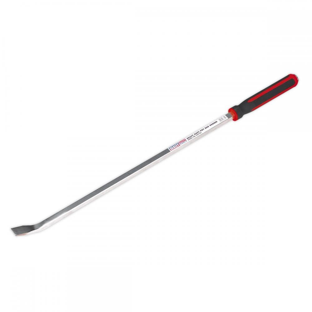 Sealey AK9104 Pry Bar 900Mm 25° Heavy-Duty With Hammer Cap