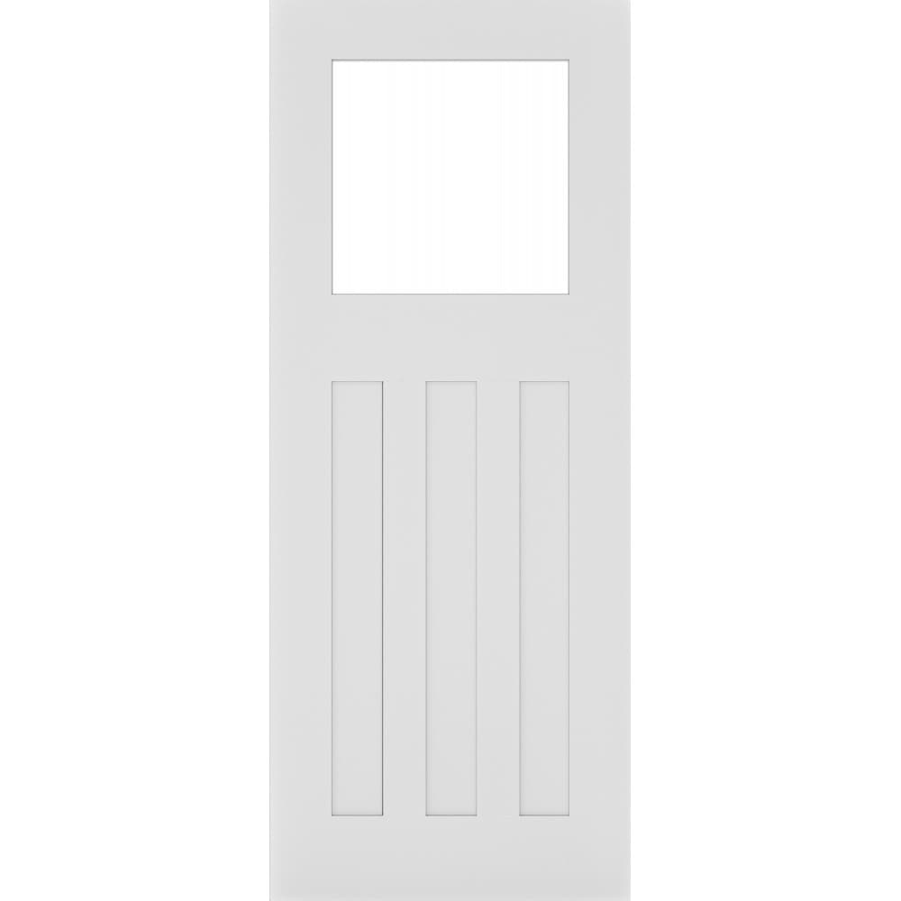 Deanta Cambridge White Primed Glazed 1981mm x 762mm x 35mm