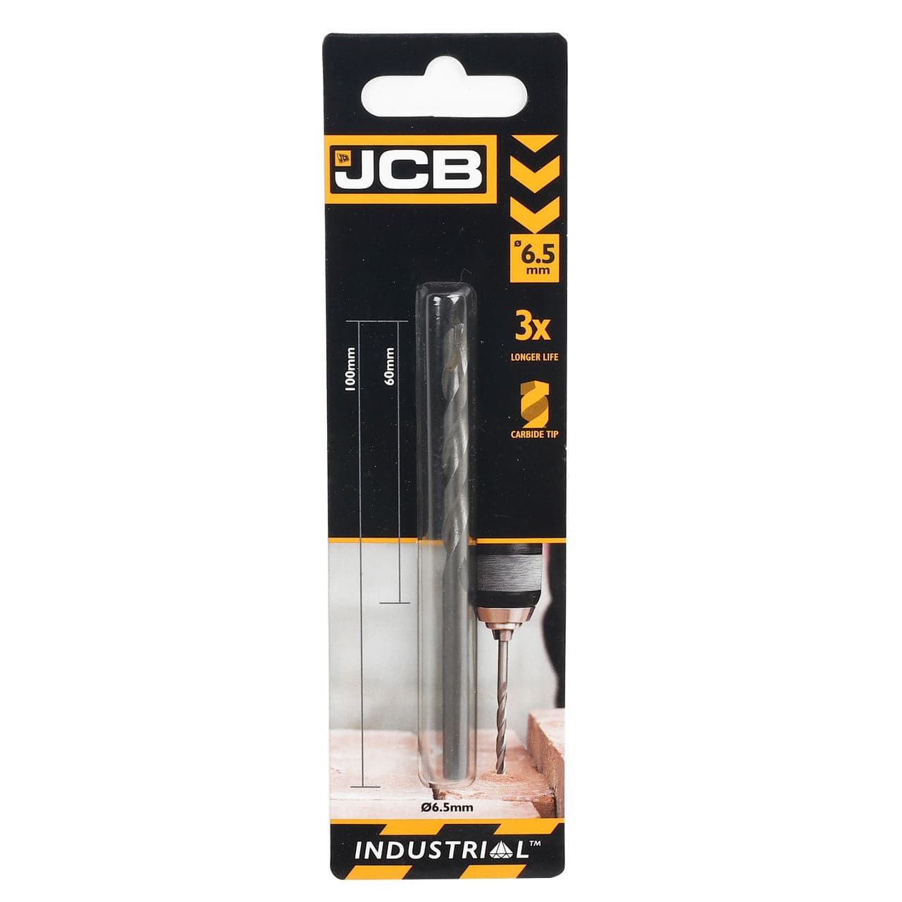 JCB 6.5 x 100mm Masonry Drill Bit | 5055803301033