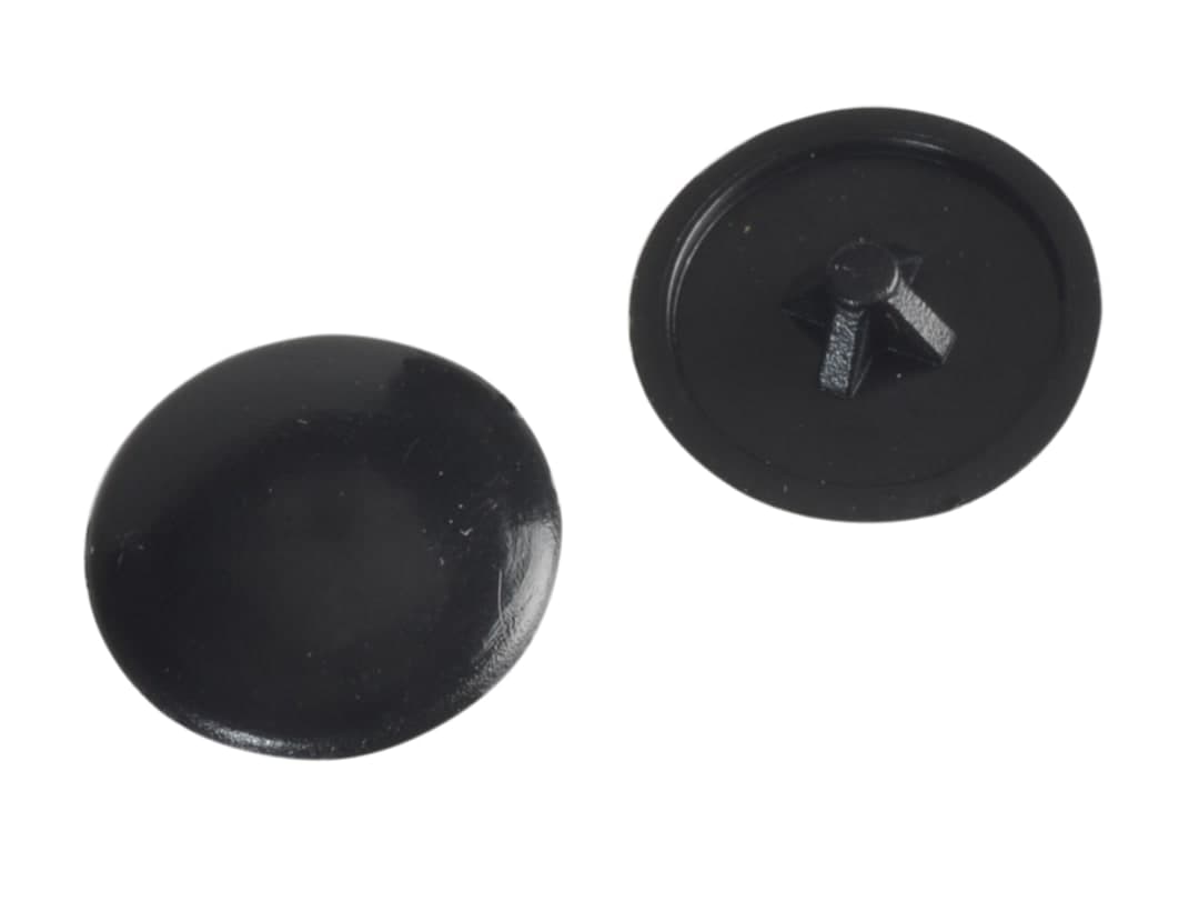 ForgeFix Pozi Compatible Cover Cap Black No.6-8 Forge Pack 50 FPPCC2