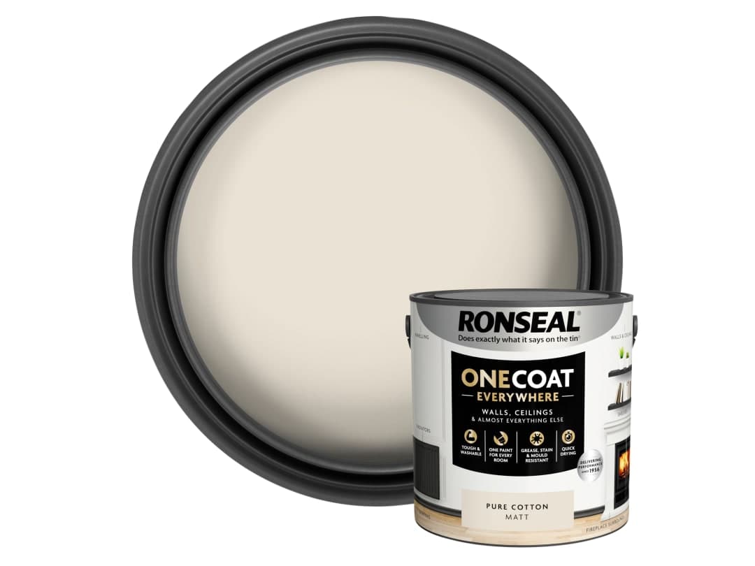Ronseal One Coat Everywhere Pure Cotton 2.5L 22304 KCB.7015103.22304.76