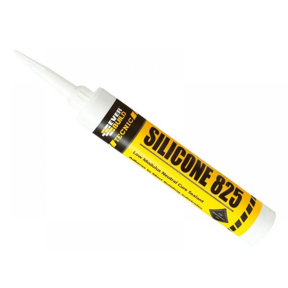 Everbuild Sika 467209 825 Tecnic Silicone 380Ml Brick Red