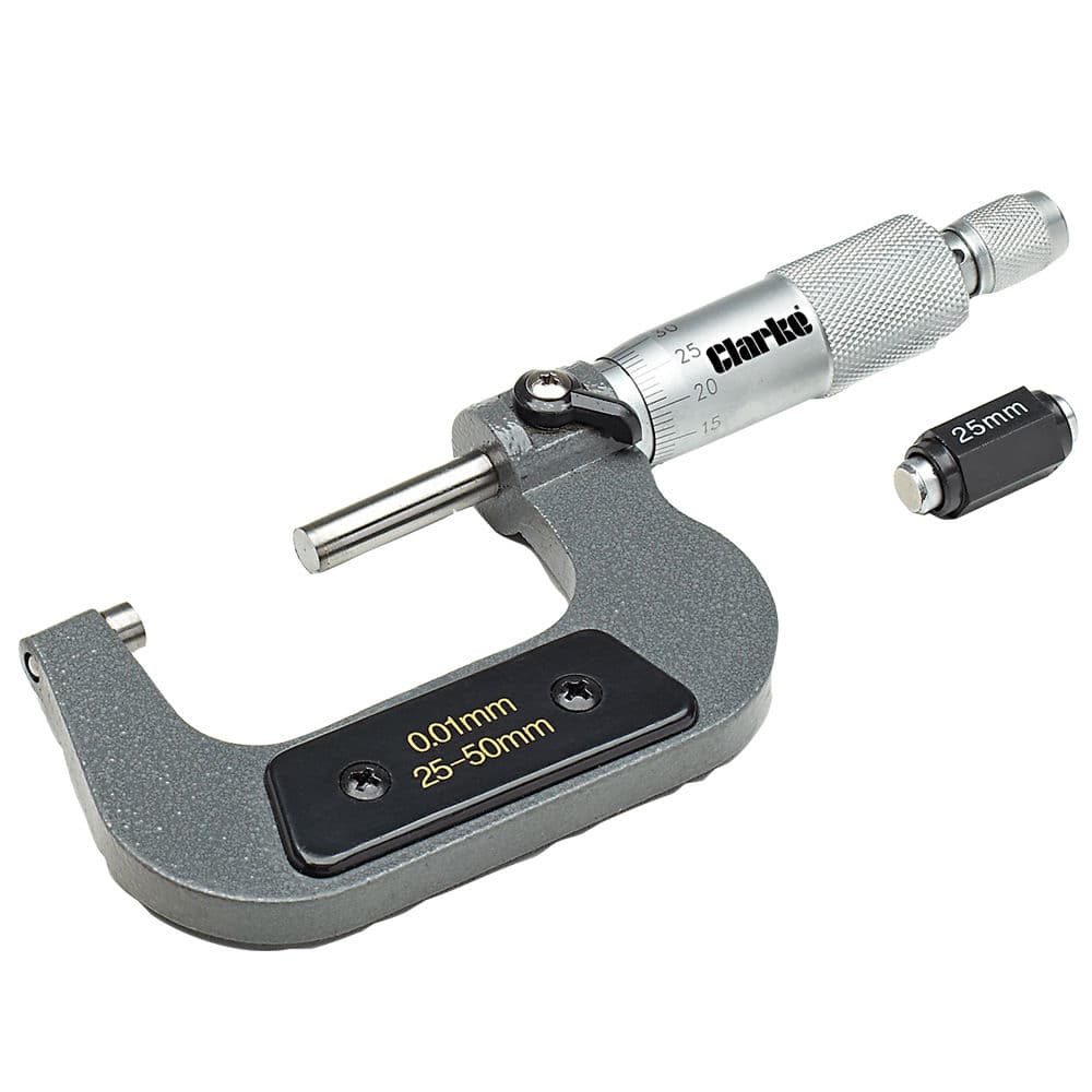 Clarke 4500290 Cm190 25-50Mm Micrometer