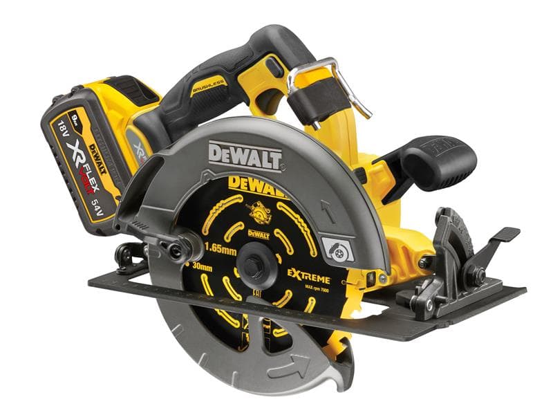 Dewalt DCS578X2-GB Dcs578X2 Xr Flexvolt Circular Saw 190Mm 54V 2 X 3.0Ah Li-Ion