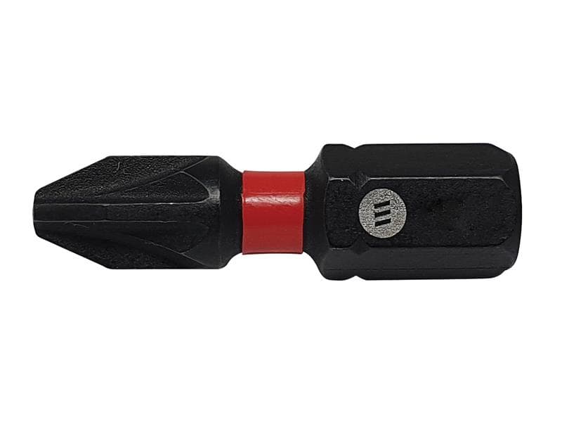 Forgefix FFBPZ125C Forgefast Pozidriv Compatible Impact Bit Pz1 X 25Mm (Card 2)