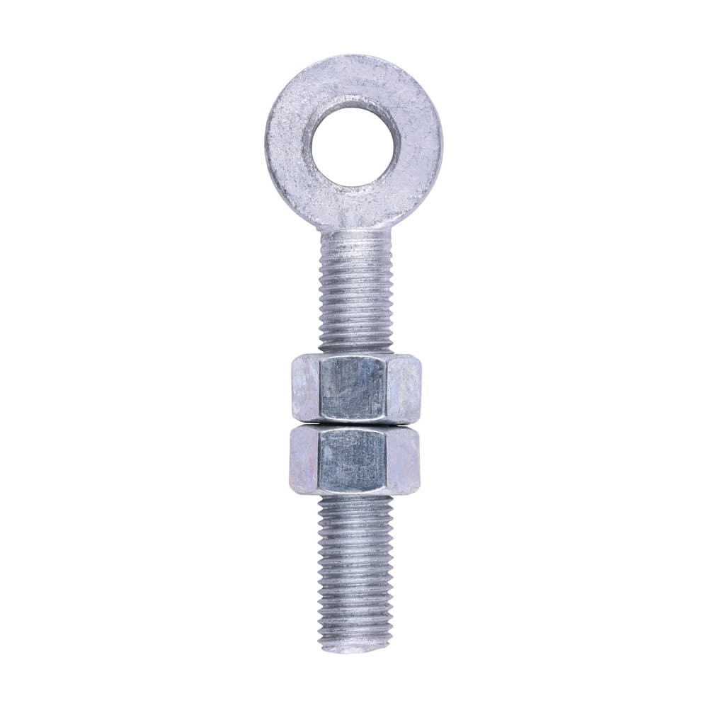 Timco Adjustable Gate Eye With Nuts - Hot Dipped Galvanised Unit 1 AGE16100GEA